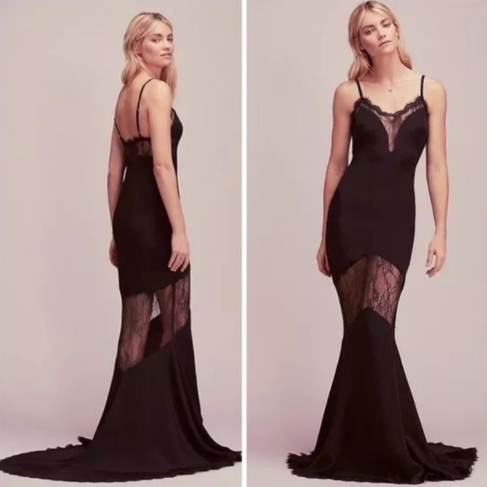 Stone Cold Fox Edwin Gown in Black